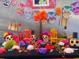 Un altar de Muerto dedicado a Frida Kahlo